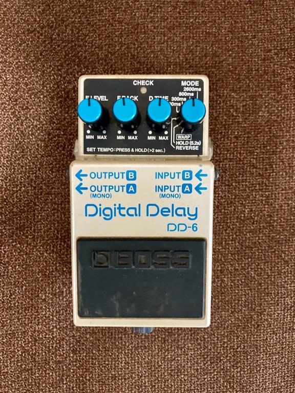 Delay Pedal: Boss DD-6 Digital Delay, Hobbies & Toys, Music