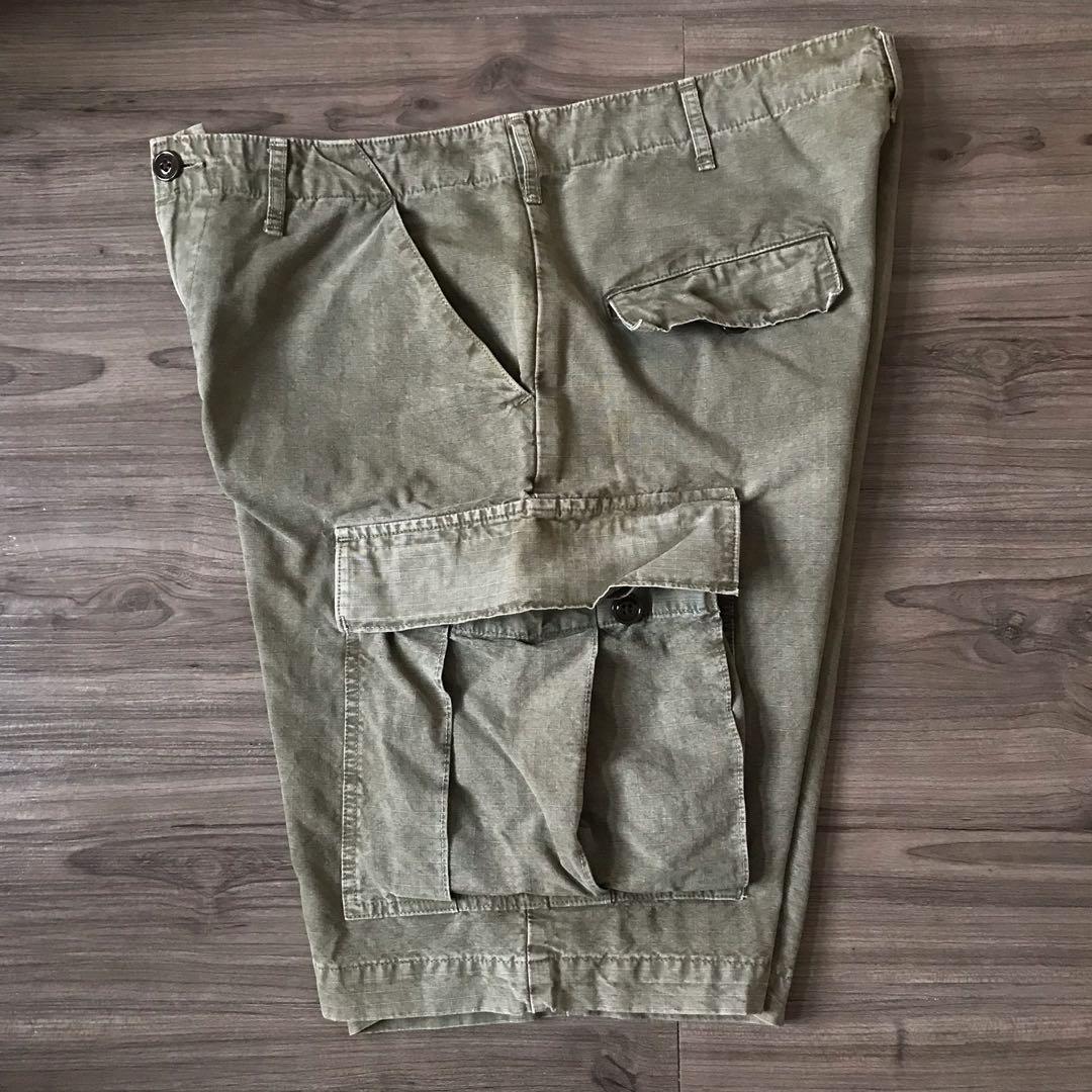 DESCENDANT 18ss DWU RIPSTOP SHORTS-