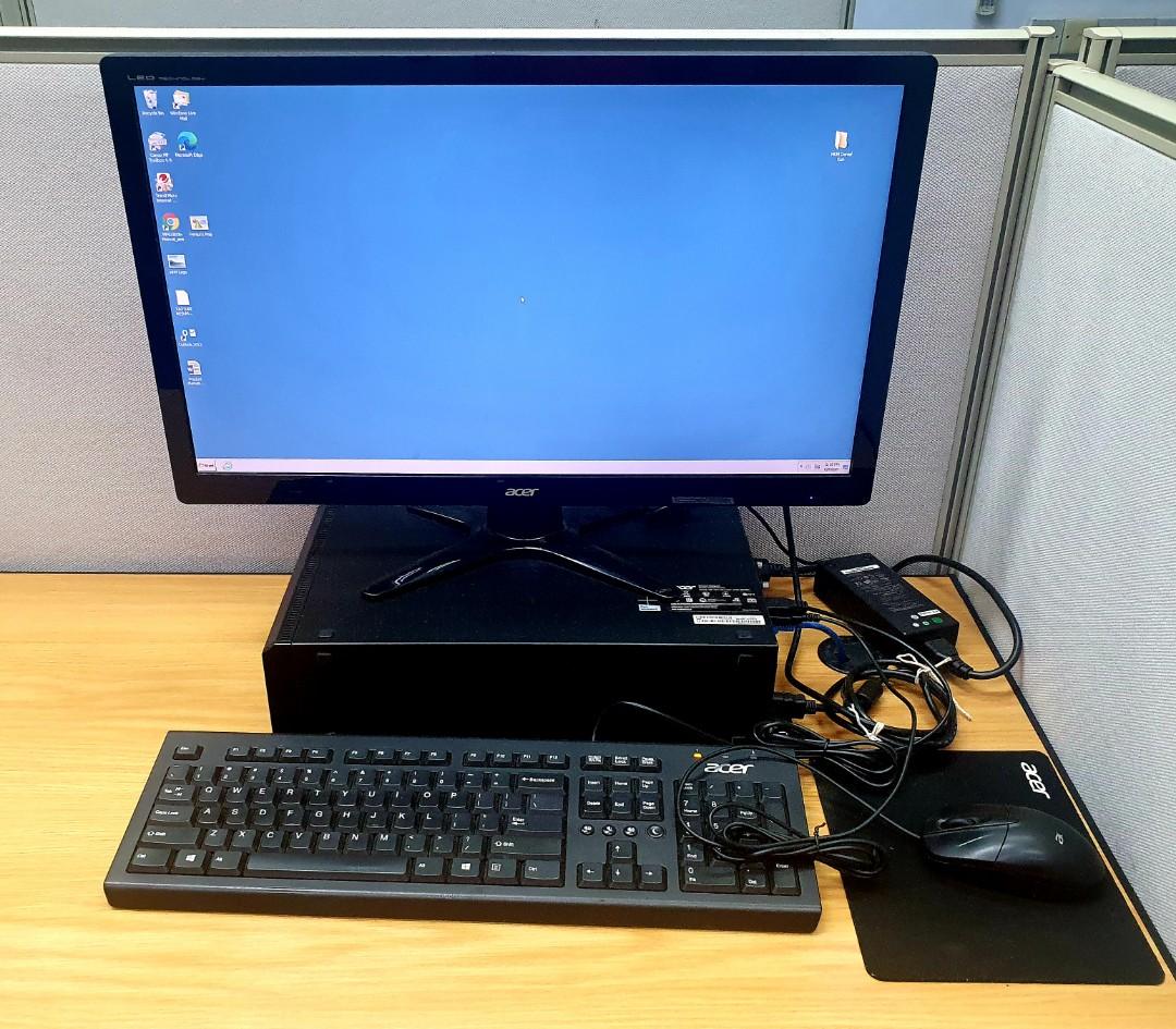 Desktop complete set with CPU & Monitor, Computers & Tech, Desktops on ...