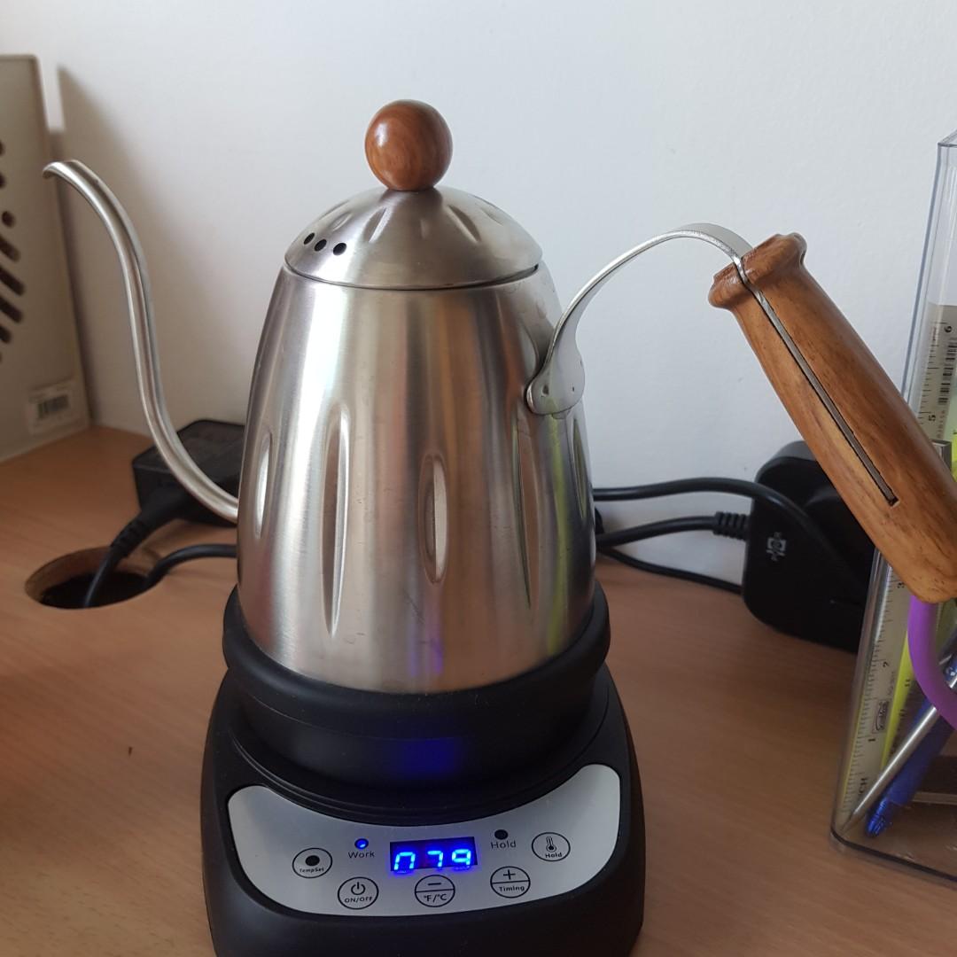 Diguo Variable Temperature Digital Electric Gooseneck Kettle, Furniture