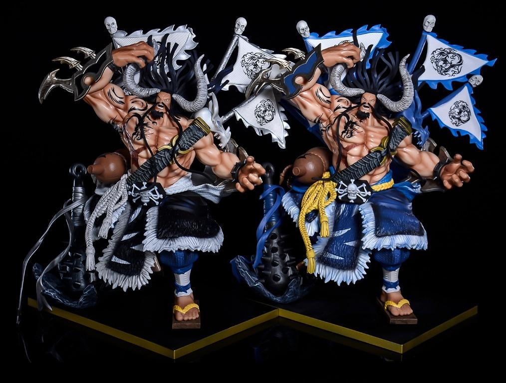 海賊王one Piece 歌舞妓四皇百獸凱多 35cm 藍 黑 玩具 遊戲類 玩具 Carousell