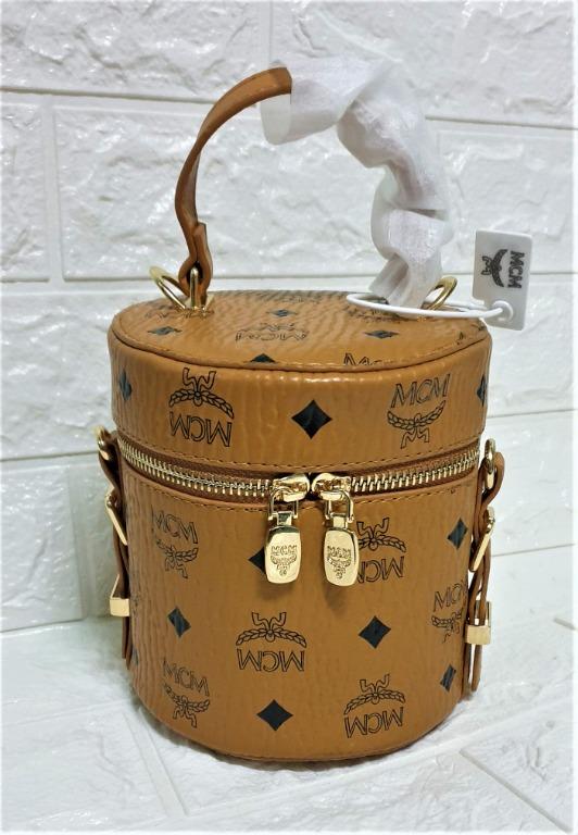 Fashion Cute Make Up Cosmetic Mcm Vanity Sling Shoulder Bag Women S Fashion Bags Wallets Cross Body Bags On Carousell