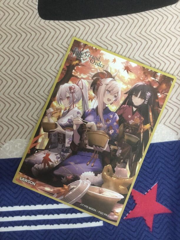 Fate Grand Order Fgo Shimousa Lawson Shikishi Art Board Design Craft Artwork On Carousell