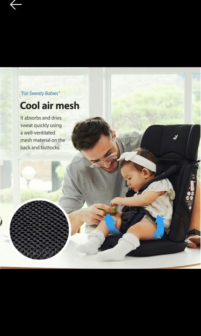 Folding Car Seat / PORTABLE easy carry car seat for toddler kids