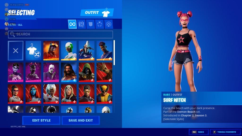 Fortnite top accounts sale