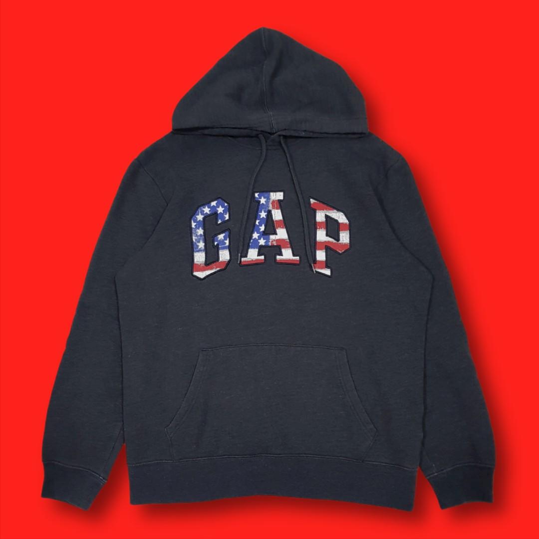 GAP America Flag Hoodie Sweatshirt