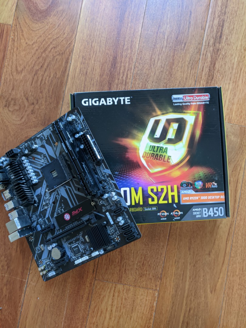 Gigabyte b450m clearance s2h ryzen 3000
