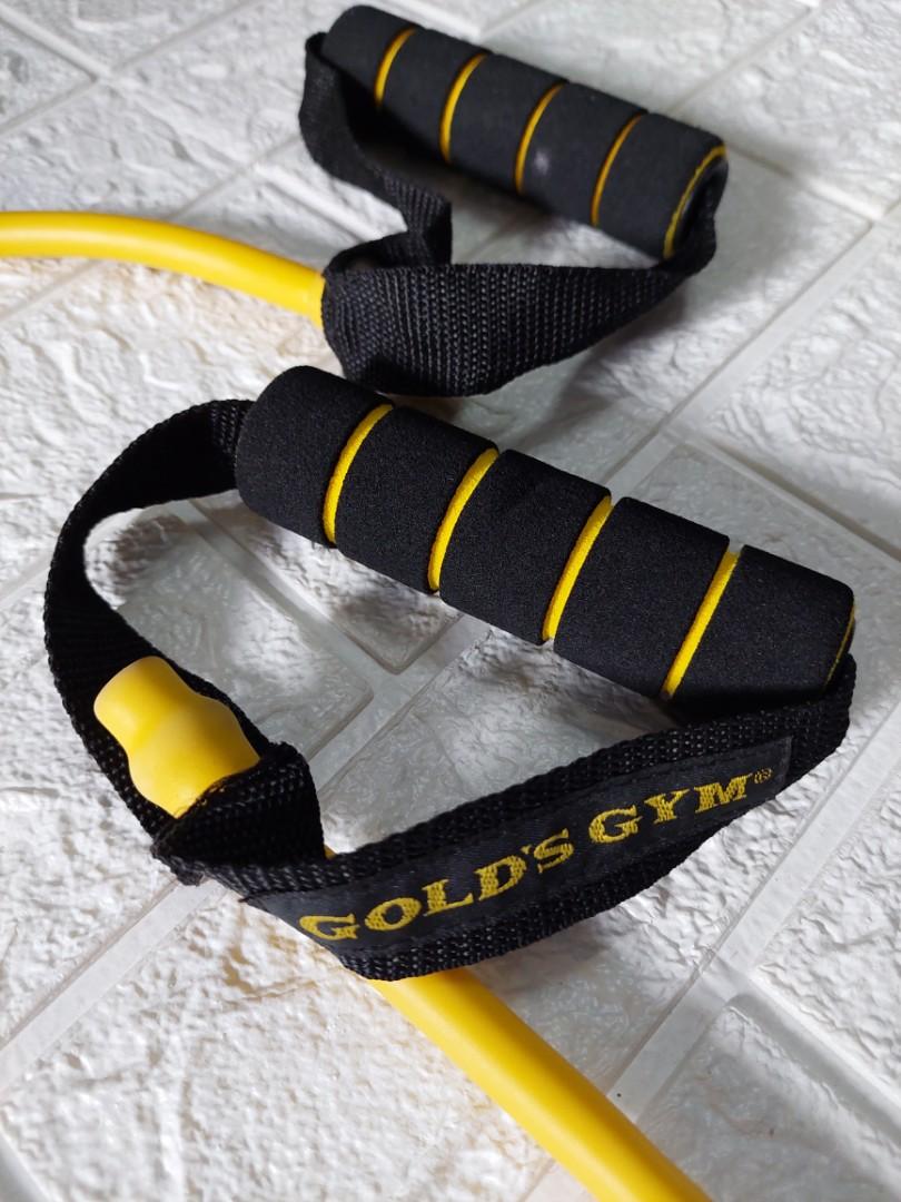 Gold's gym online yellow resistance band