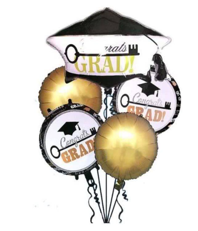 Graduation Balloon Set, Hobbies & Toys, Stationary & Craft, Occasions