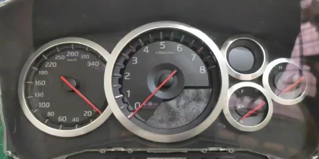 GTR R35 speedo meter LCD, Car Accessories, Accessories on Carousell