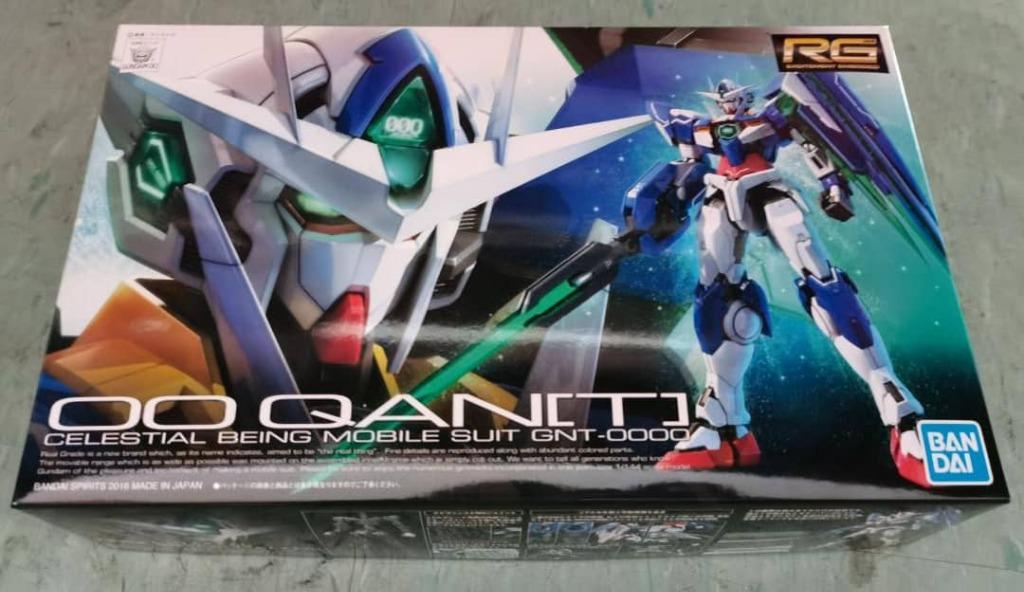 Gundam Oo Qant Gnt 0000 Gundam 00 Qan T Rg 1 144 Gunpla Bandai Toys Games Action Figures Collectibles On Carousell