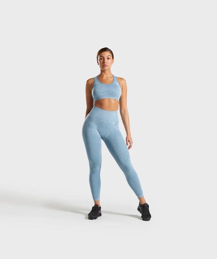 Gymshark Vital Seamless Leggings in TEAL Marl (Size S), Women's Fashion,  Activewear on Carousell