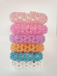 [Handmade] Beaded tissue pouch