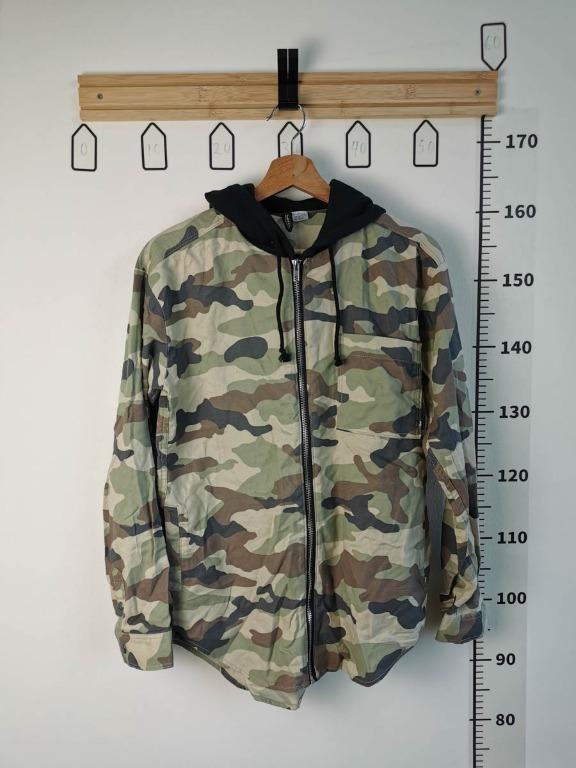 H&m store camo jacket