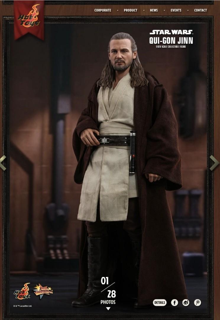 Hot toys qui shop gon jinn
