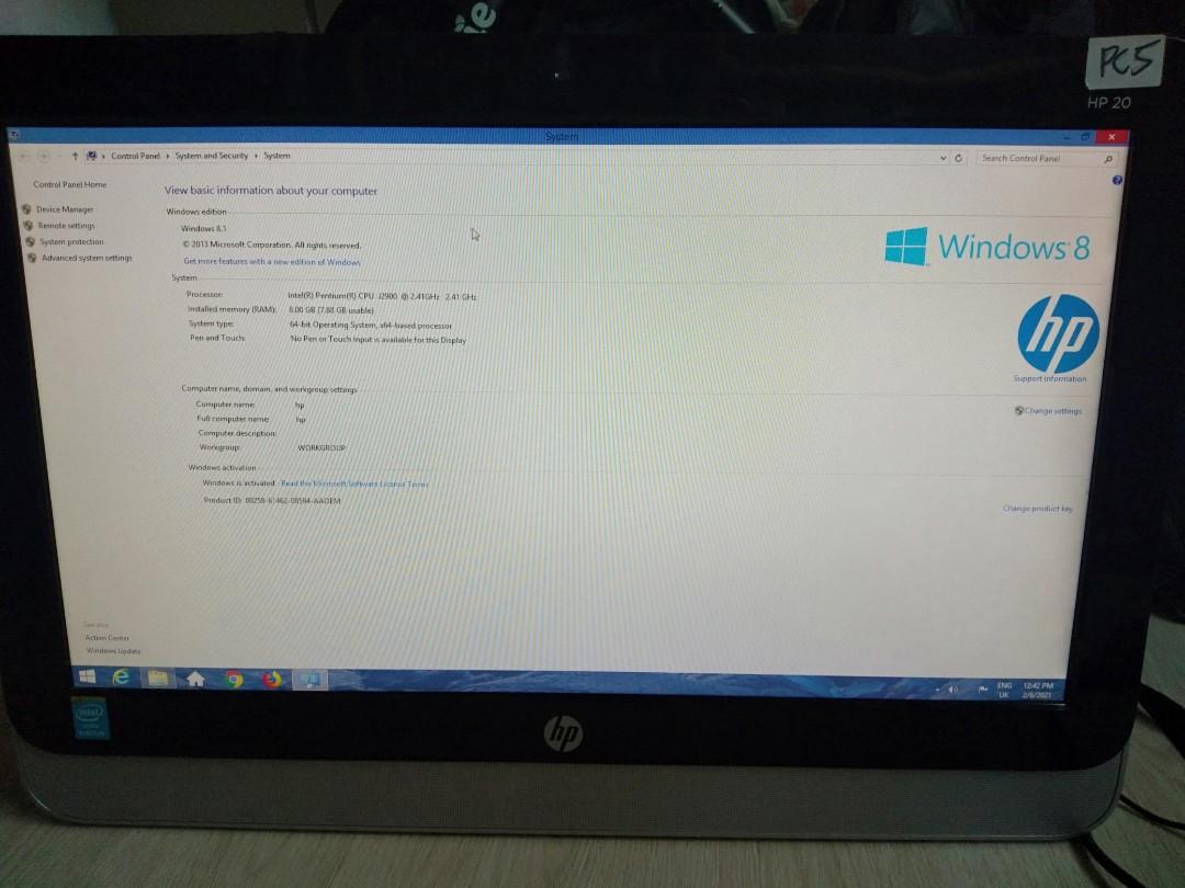 HP Pavilion 20