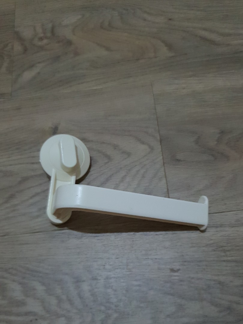 Ikea Toilet Roll Holder with Suction Cup, Furniture & Home Living