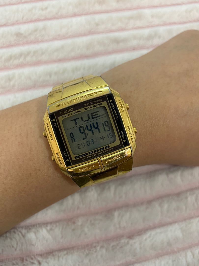 Jam casio emas outlet