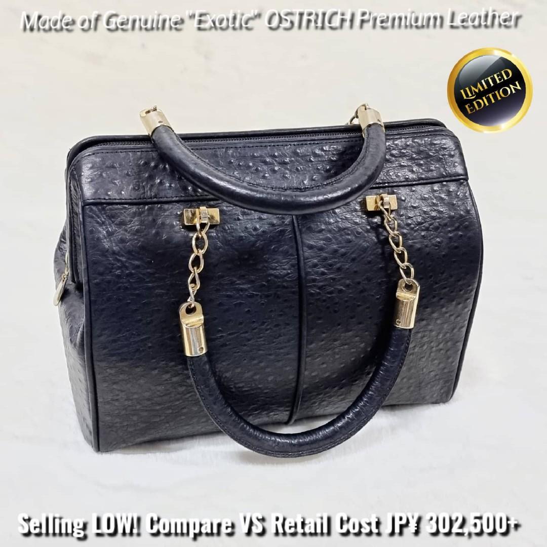Japan Ostrich bag, Luxury, Bags & Wallets on Carousell