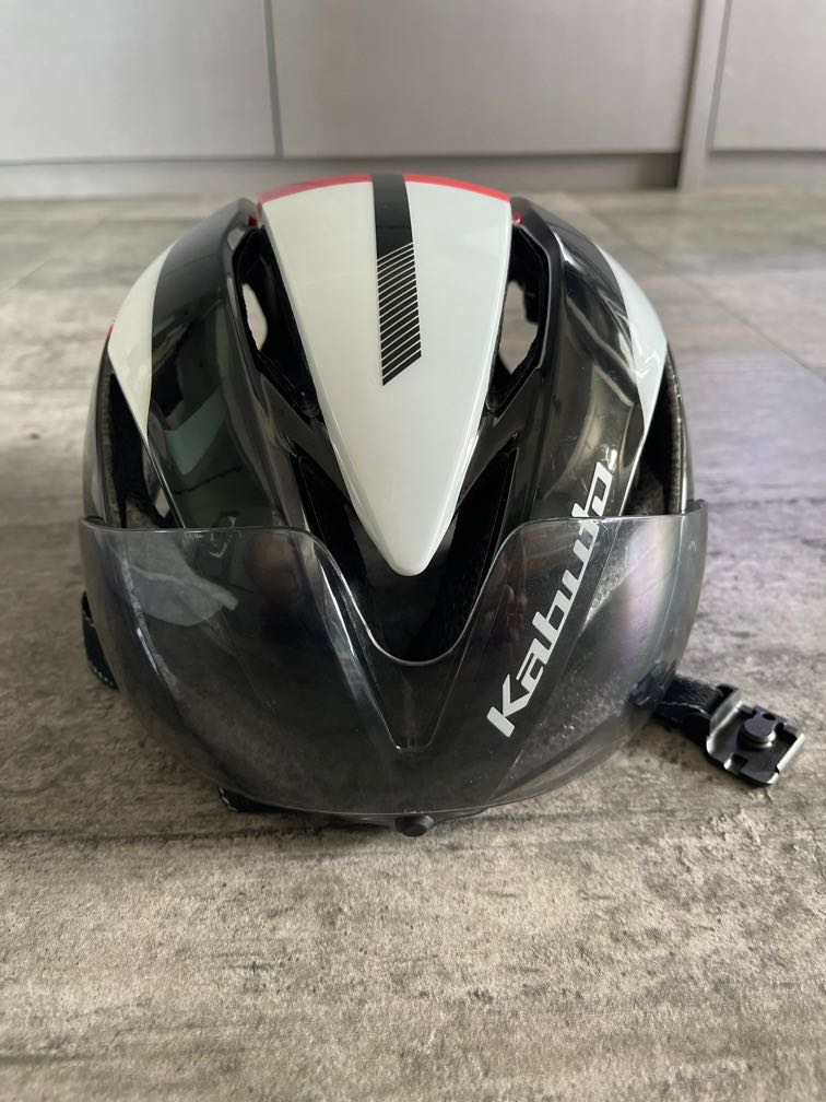 Kabuto Aero R1 helmet Sports Equipment Bicycles Parts Parts Accessories on Carousell