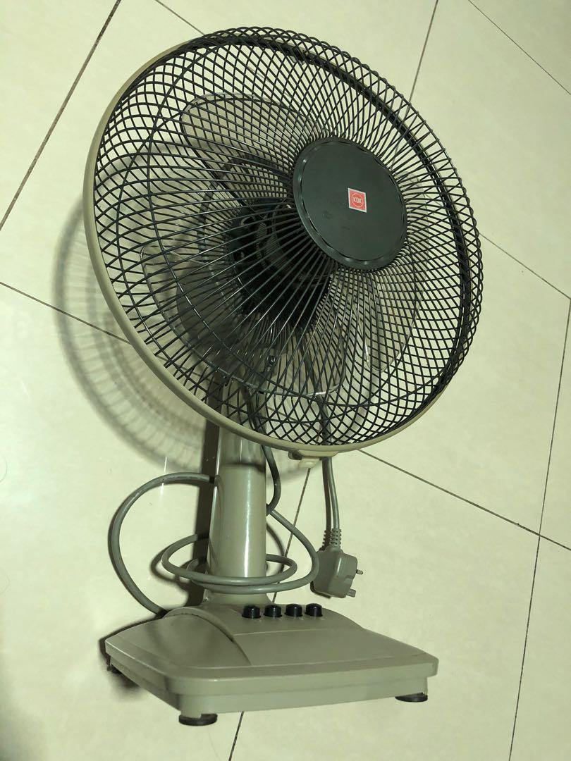 (Firm price) KDK fan, table, bedside, Furniture & Home Living, Lighting