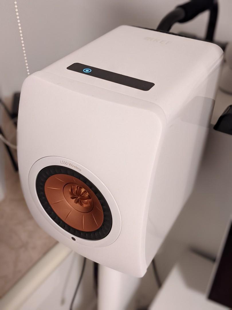 KEF LS50 Wireless (LS50W) with stands, 音響器材, Soundbar、揚聲器、藍牙喇叭、耳擴
