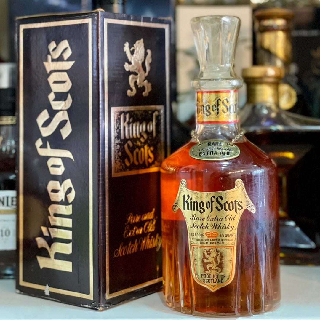 〇〇 古酒◇King of Scots/キングオブスコッツ 25年 700ml 箱 アイス