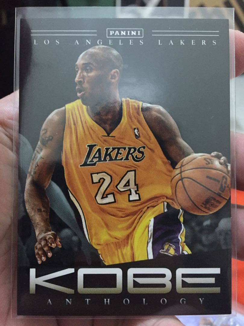 Kobe bryant anthology cards clearance