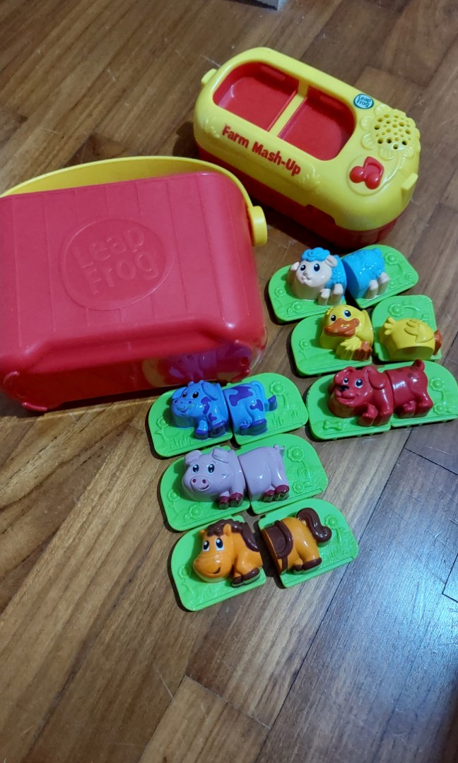 Leapfrog farm mashup animals, Hobbies & Toys, Toys & Games on Carousell