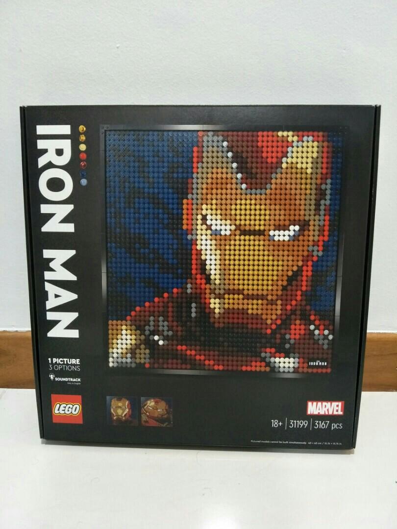 LEGO ART Marvel Studios Iron Man 31199, Hobbies & Toys, Toys & Games