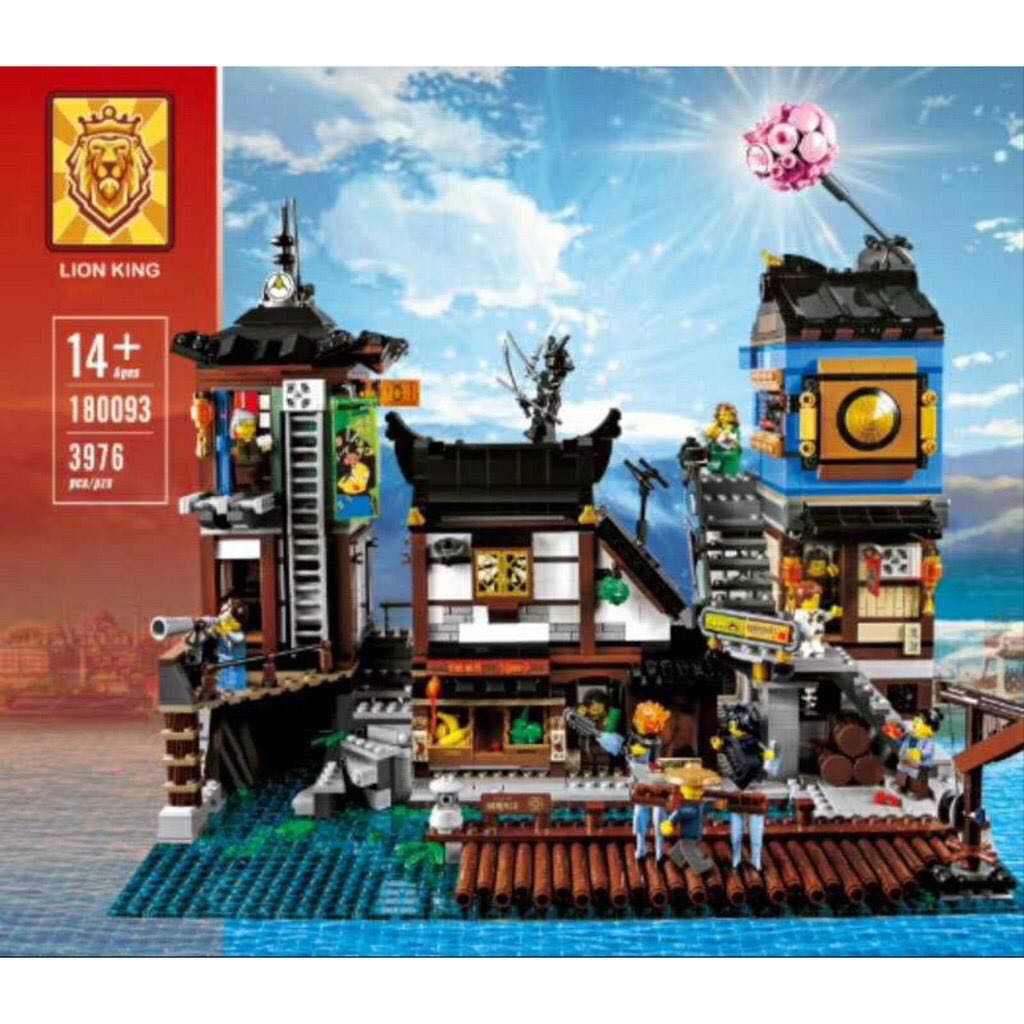 Lepin ninja go city Hobbies Toys Toys Games on Carousell