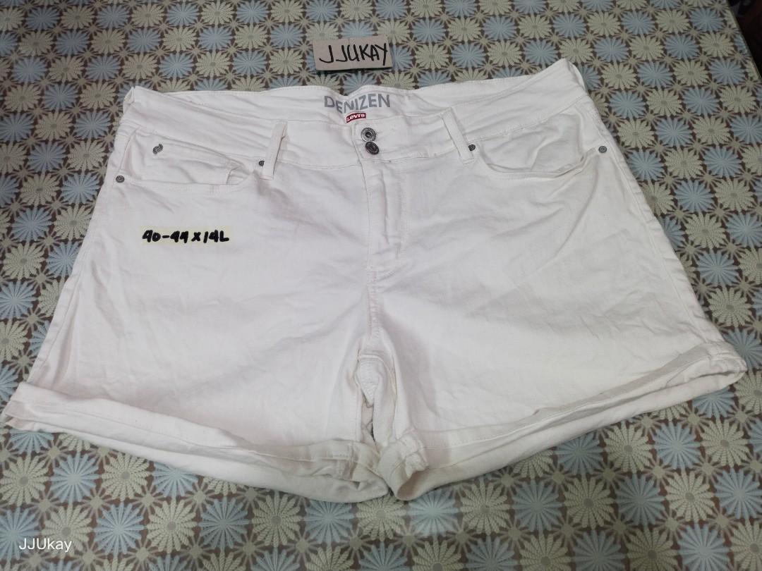 Levis denizen white short 40-44W, Women 