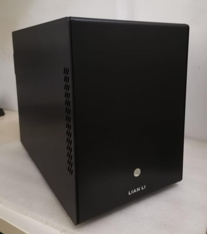 Lian Li Pc Q25b Black Aluminum Mini Itx Tower Computer Case Computers Tech Parts Accessories Computer Parts On Carousell