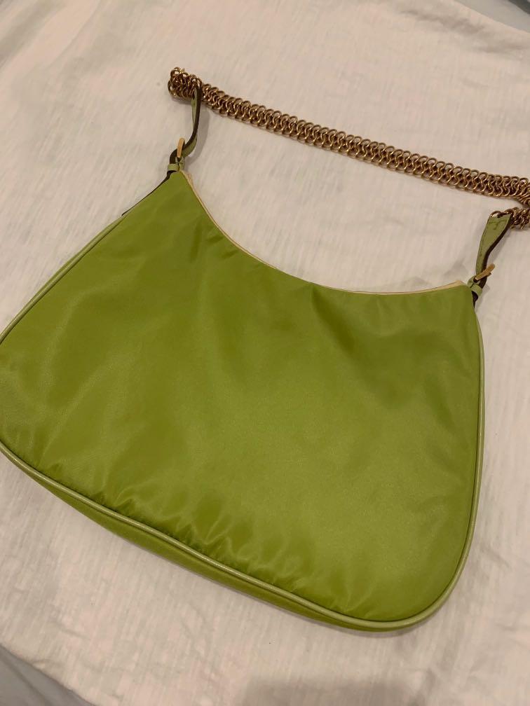 Lime Green Prada Bag, Women's Fashion, Bags & Wallets, Shoulder Bags on  Carousell