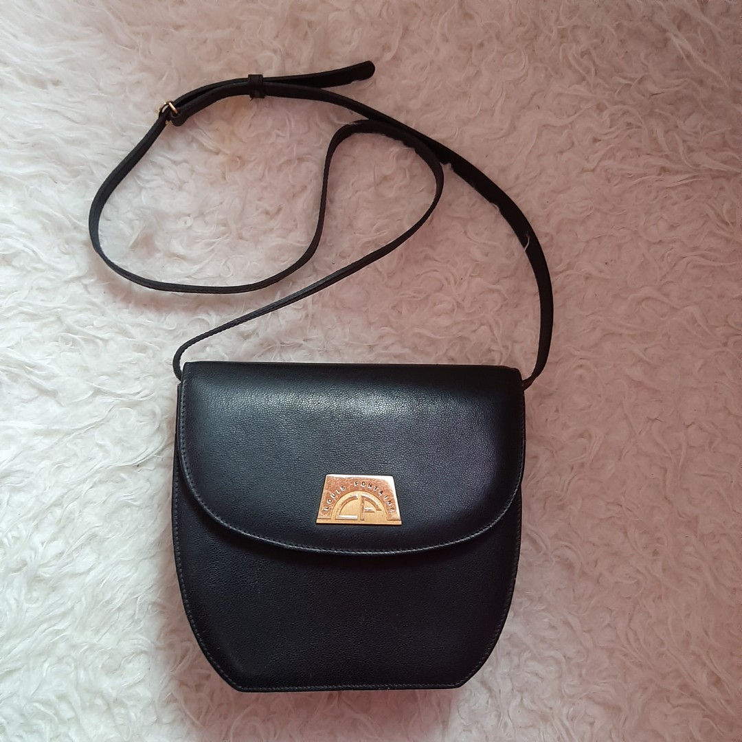 Louis Fontaine shoulder bag original, Barang Mewah, Tas & Dompet di  Carousell