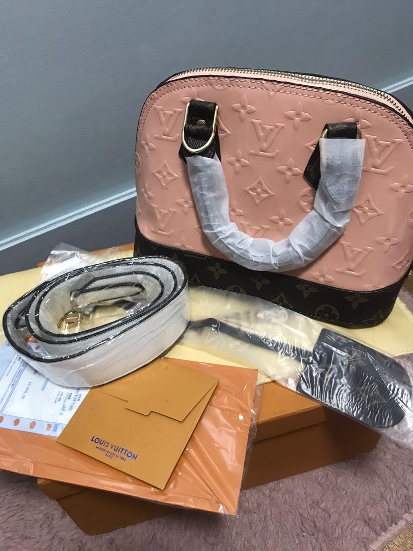 louis vuitton alma (Category: Luxury Bags & Wallets) located in Manila. Submitted by danatayag27 (Listing ID 1091707664, Image 1). Description: lv alma bb complete inclusion top grade quality.