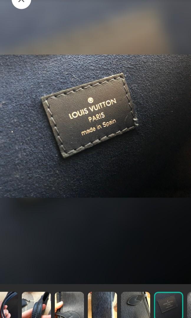 Louis Vuitton EPI Neverfull mm Denim Light [Guaranteed authentic]