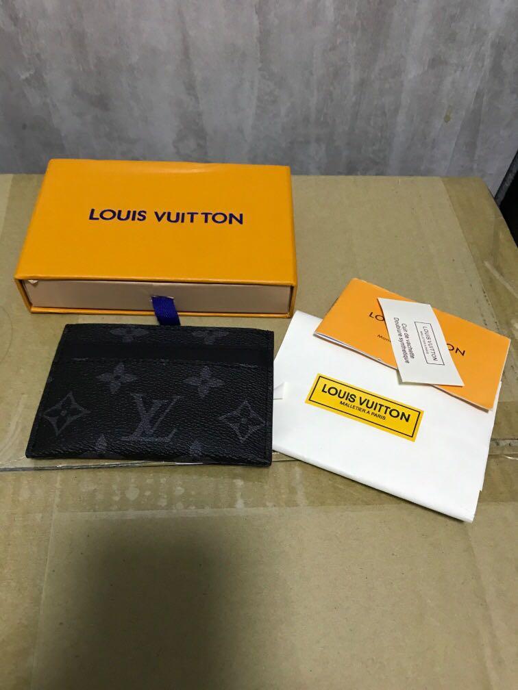 Shop Louis Vuitton Double Card Holder (M62170) by SolidConnection