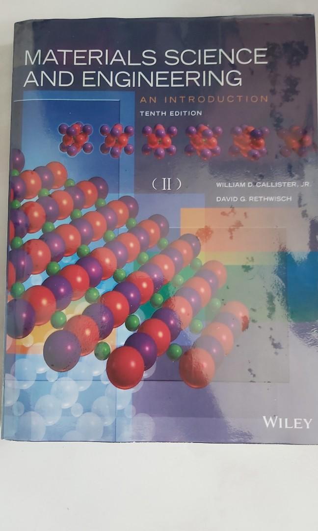 Materials Science and Engineering An Introduction 10th Edition