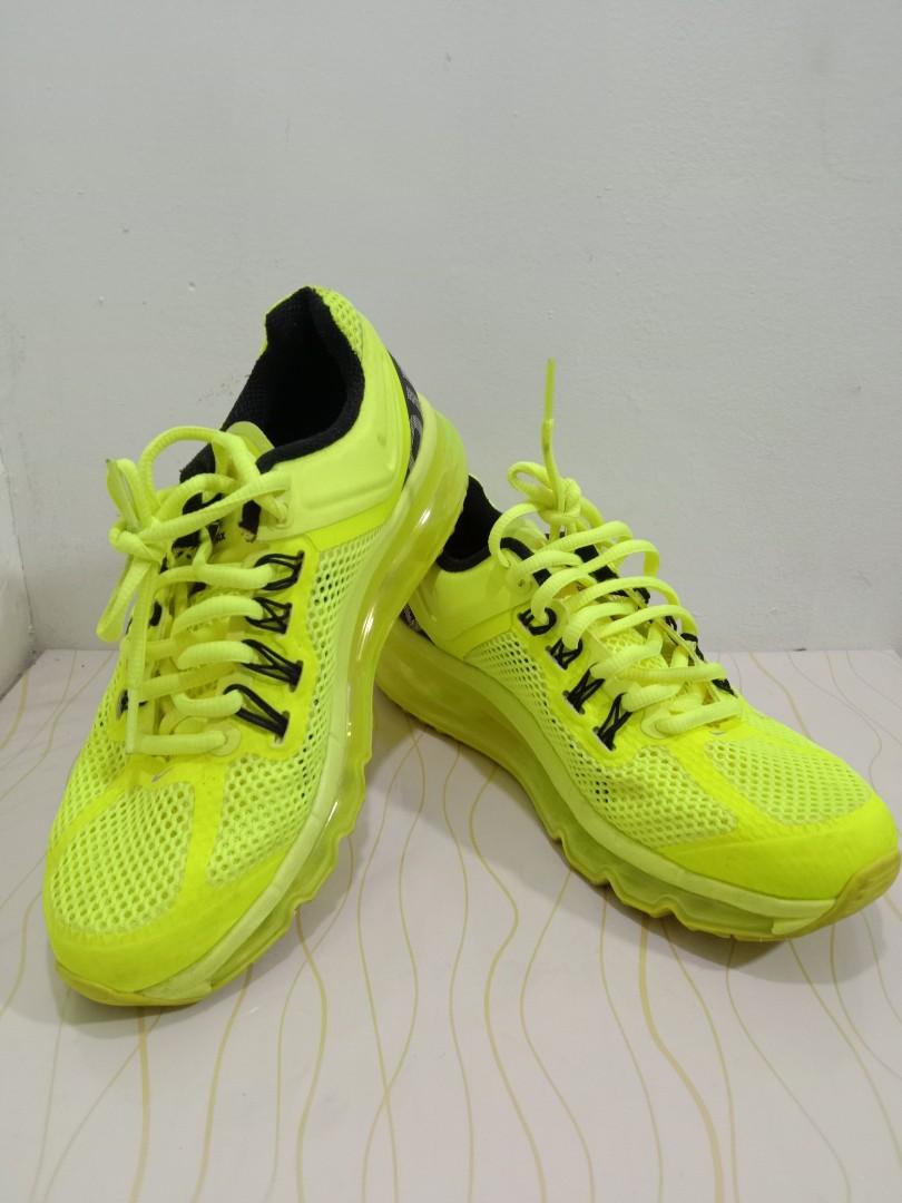 air max waffle neon color, Women's Fashion, Footwear, Sneakers on Carousell
