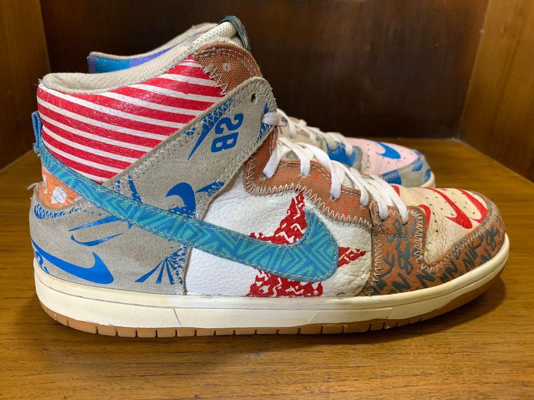 Nike SB Dunk High - Thomas Campbell What the Dunk Size 10 – Daily