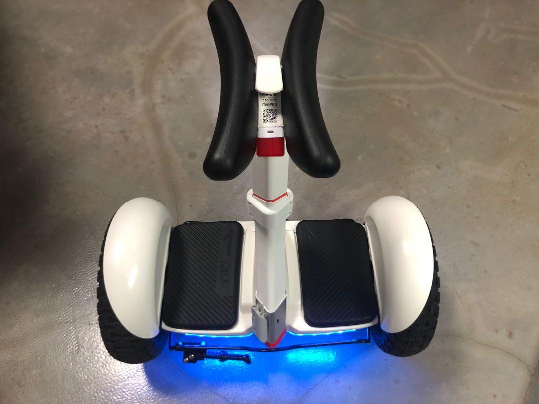 Ninebot Segway MiniPro w larger Hybrid tires Swallowbot