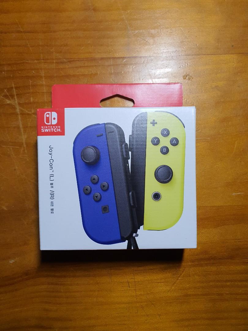 neon blue joycons