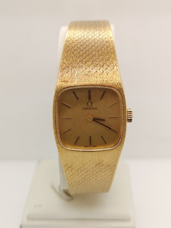 Vintage omega women's new arrivals gold watches