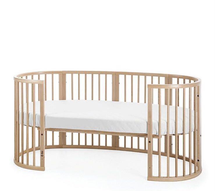 Original Stokke Baby Crib with Junior Extension Kit, Babies & Kids