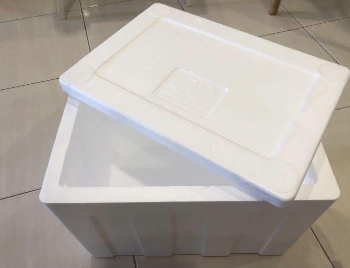 Polystyrene ice deals box near me