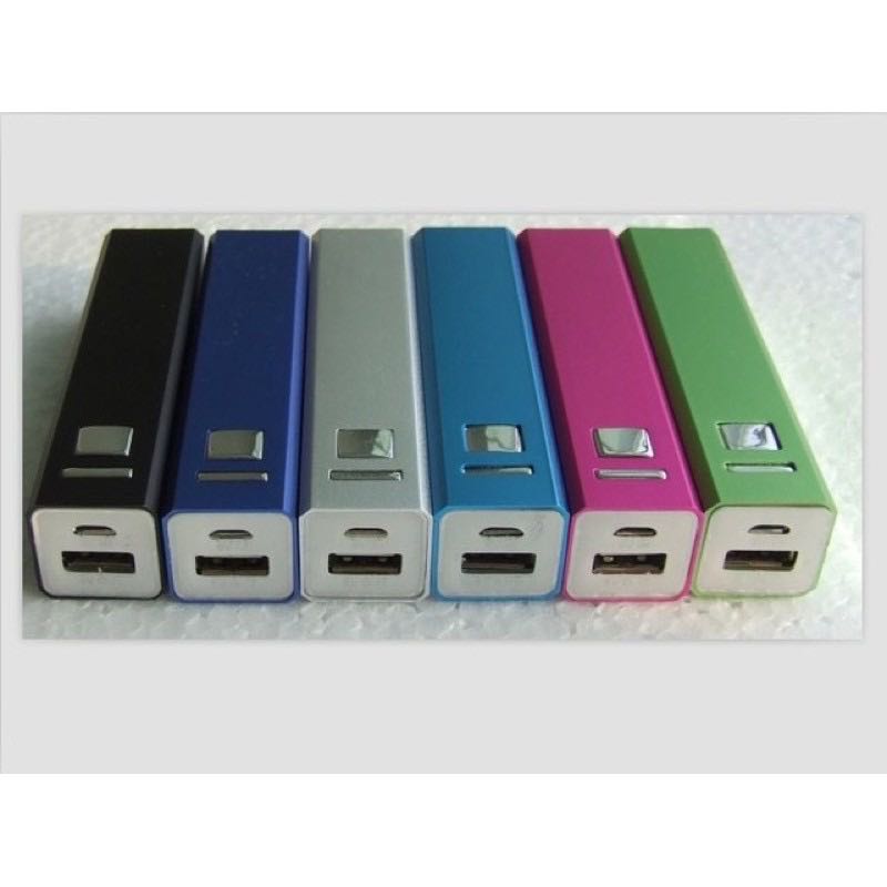 Silver Power Bank Universal USB Backup Power 2600mAh, Mobile Phones & Gadgets, Mobile & Gadget