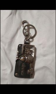 Prada key chain tag