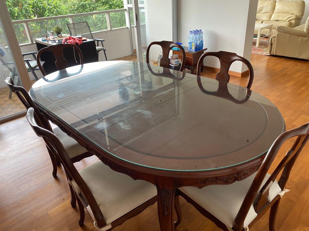 Rosewood dining hotsell table for sale