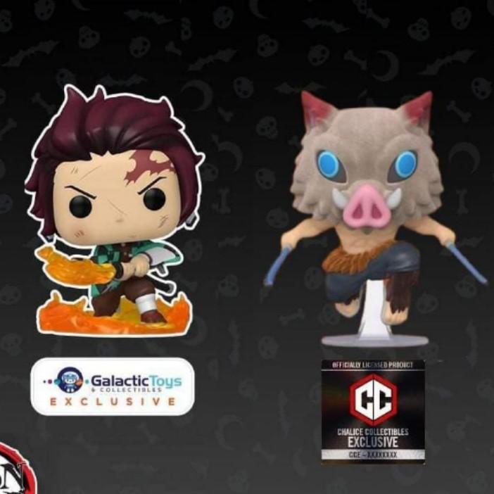 PRE ORDER Funko Pop Demon Slayer Tanjiro Galactic Toys